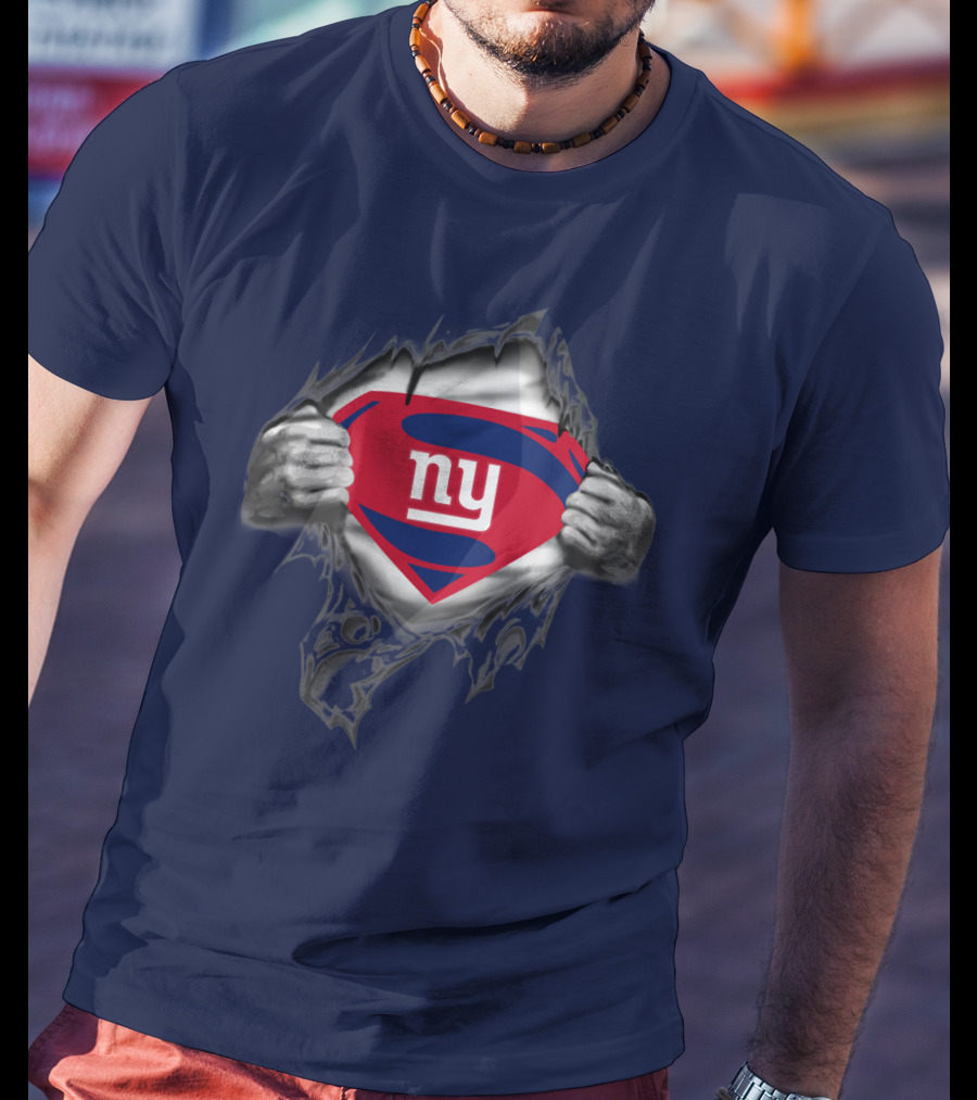 Superhero 'Ny Giants' Fan Power T-Shirt