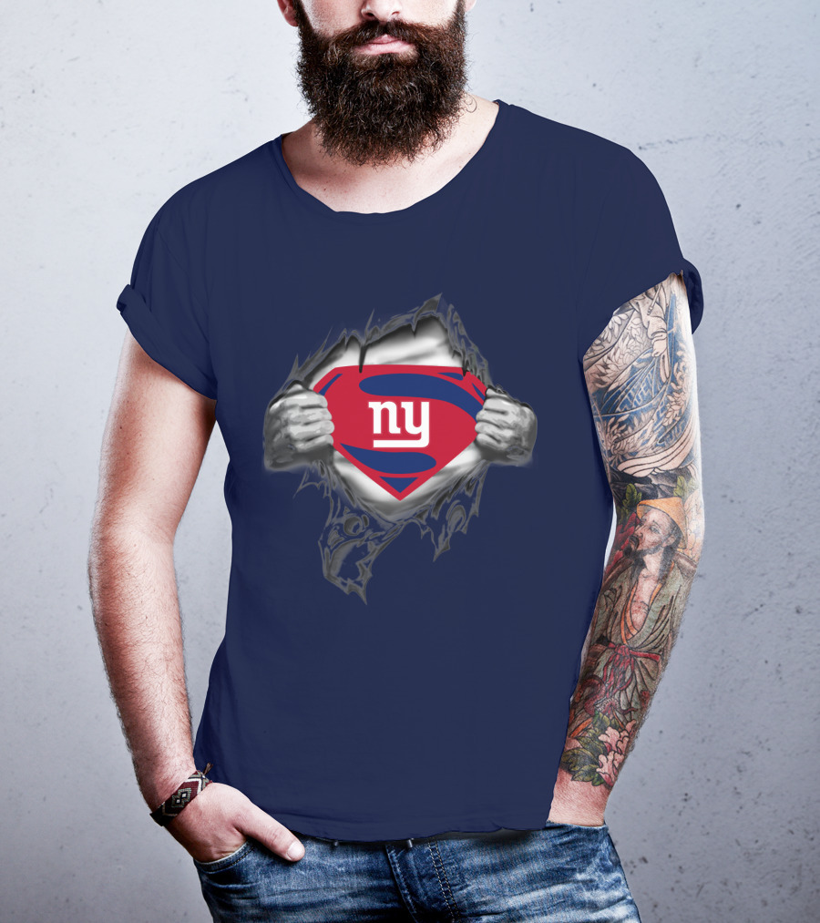 Superhero 'Ny Giants' Fan Power T-Shirt