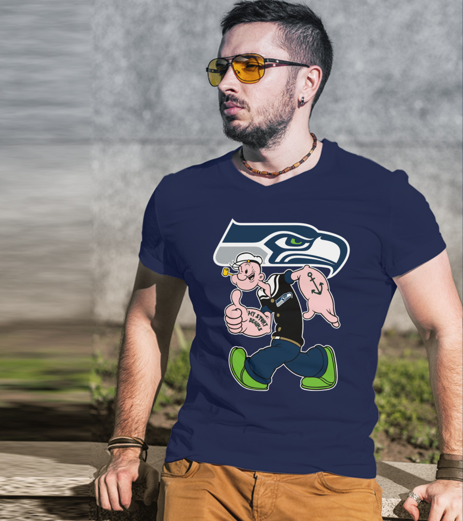 Seahawks Popeye My Jerry Bryant T-Shirt