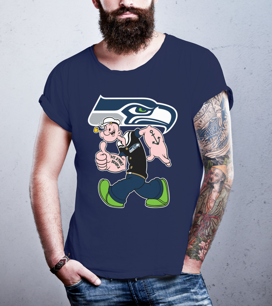 Seahawks Popeye My Jerry Bryant T-Shirt
