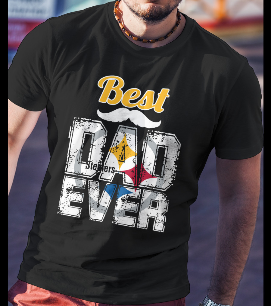 Best Steelers Dad Ever T-Shirt
