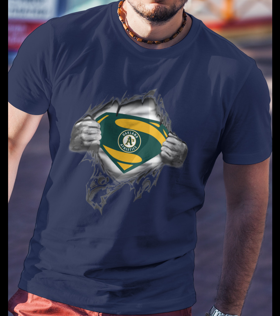 Super Strength Oakland Athletics A's T-Shirt
