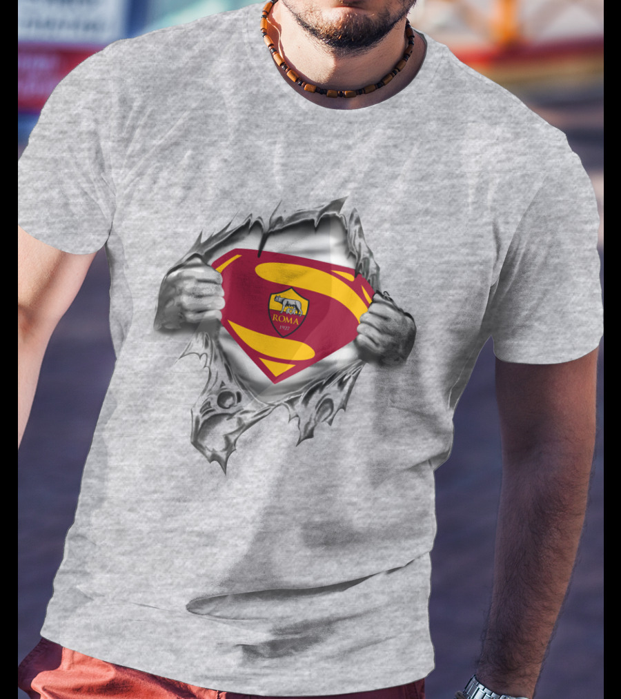 As Roma 1927 Superman Shield T-Shirt