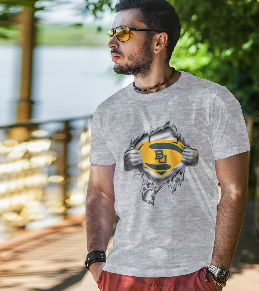 Bu Baylor Bears Super Logo Unveiled T-Shirt