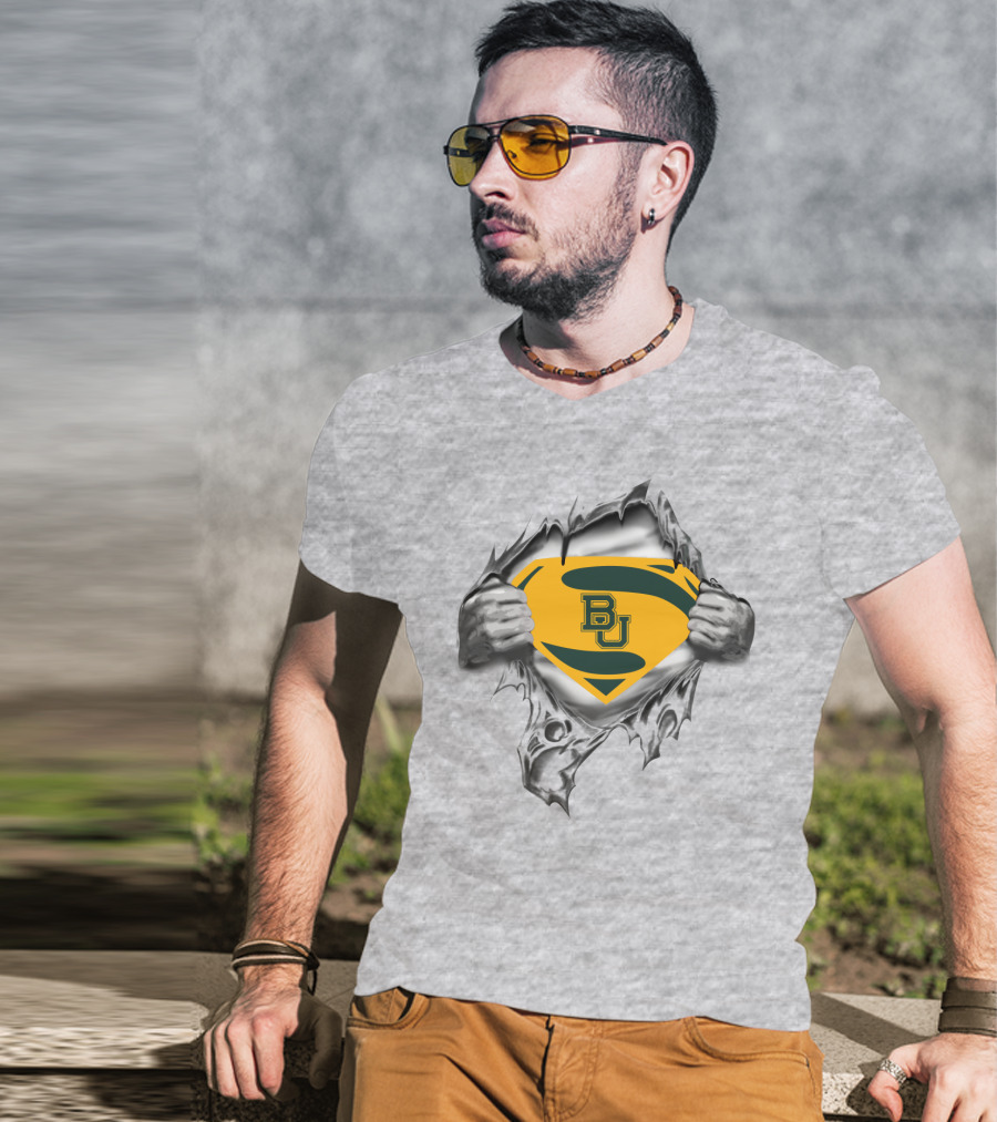 Bu Baylor Bears Super Logo Unveiled T-Shirt