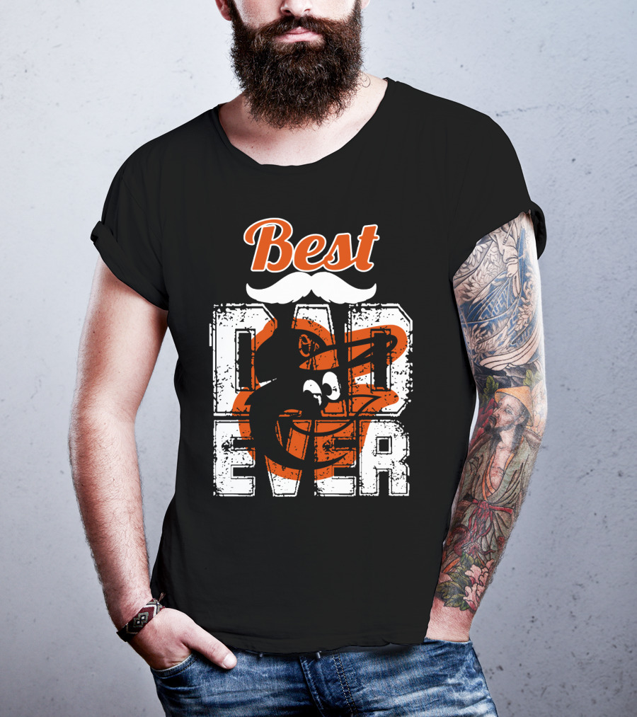 Best Dad Ever Orioles T-Shirt