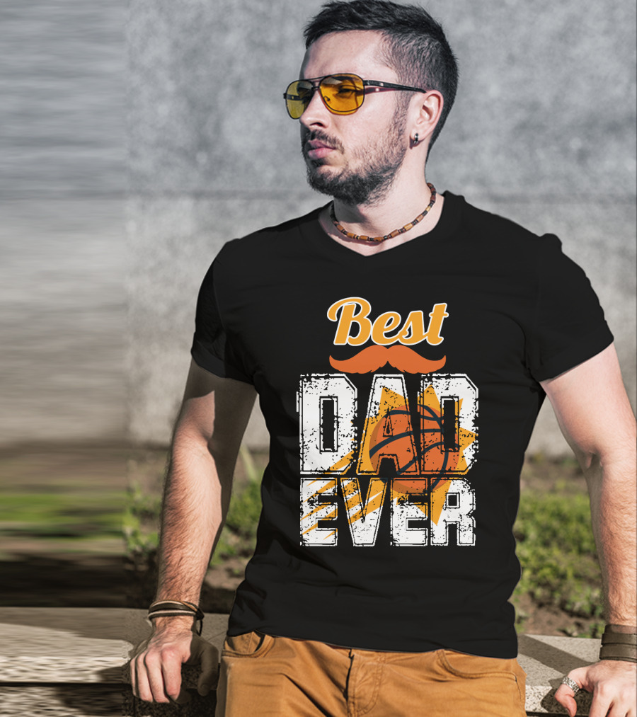 Best Dad Ever Phoenix Suns Basketball T-Shirt