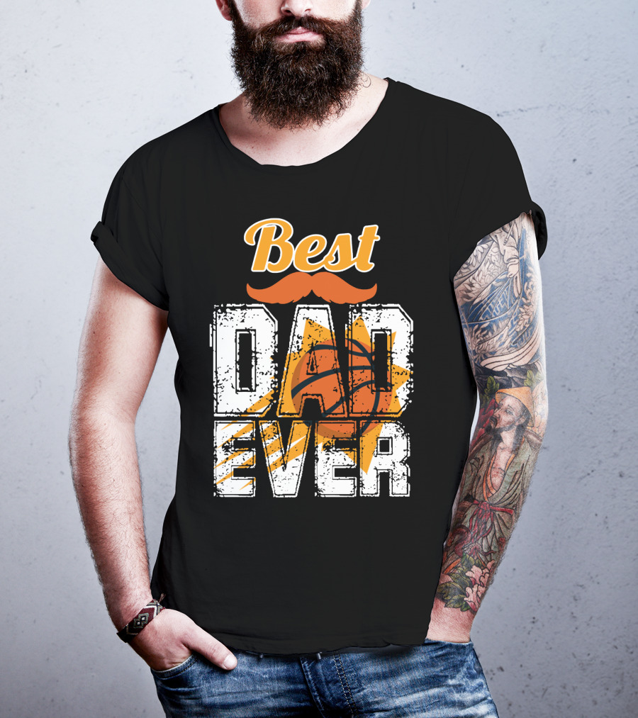 Best Dad Ever Phoenix Suns Basketball T-Shirt
