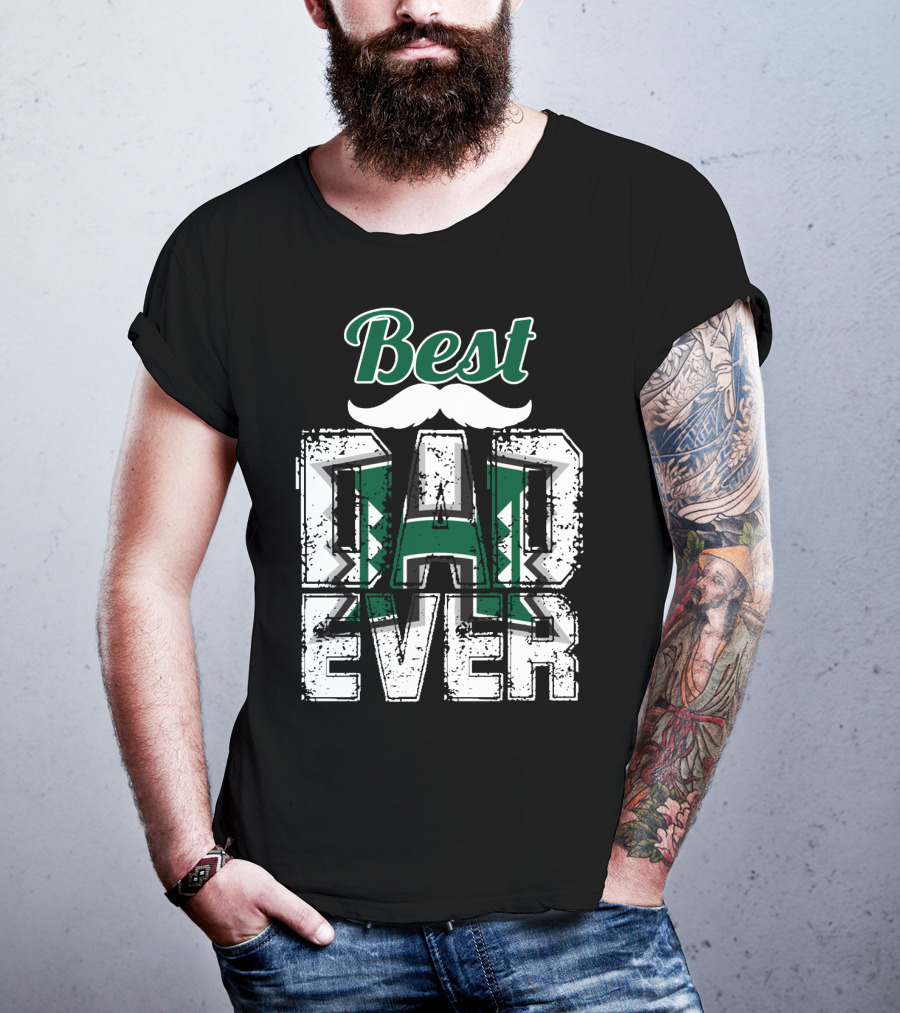Best Dad Ever Hawaii Rainbow Warriors T-Shirt