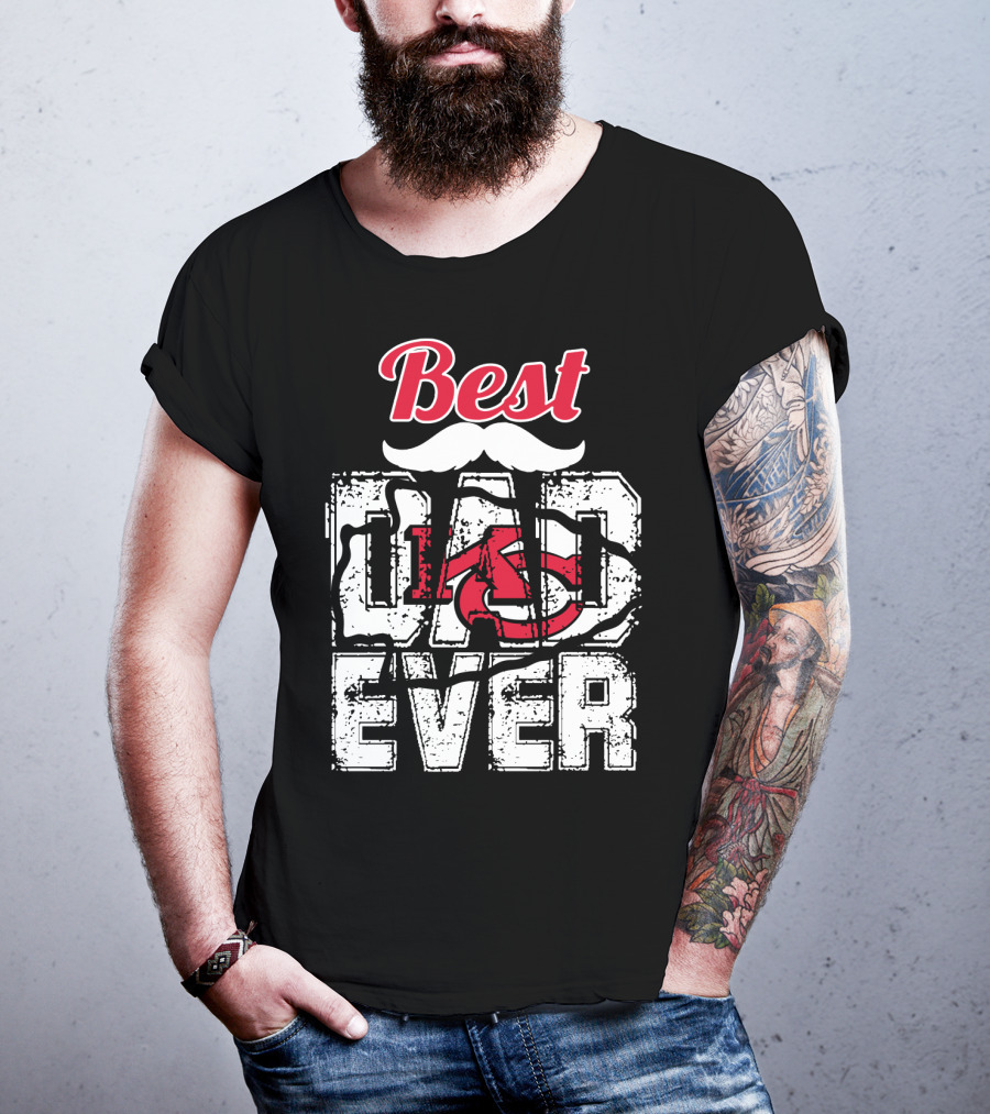 Best Dad Ever Chiefs T-Shirt