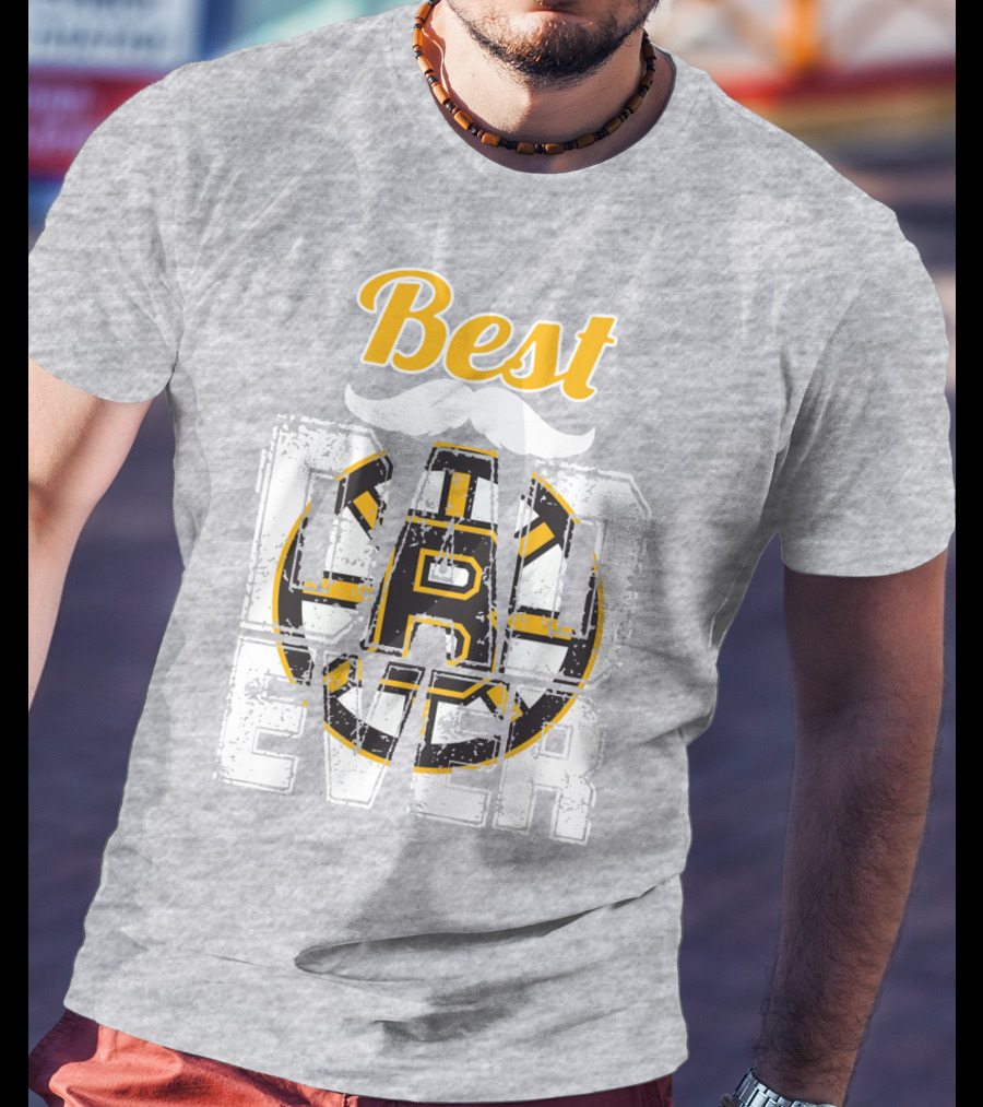 Best Dad Ever Bruins T-Shirt