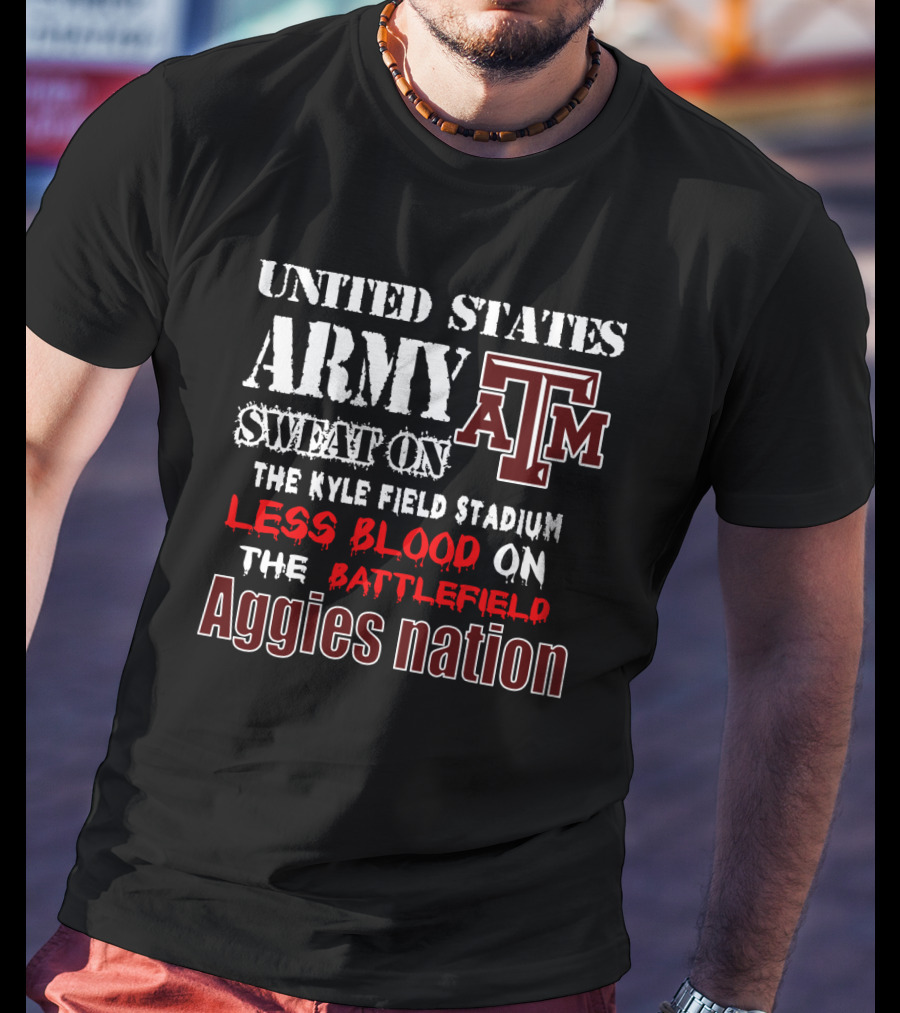 United States Army Texas Am The Kyle Field Stadium Aggies Nation T-Shirt