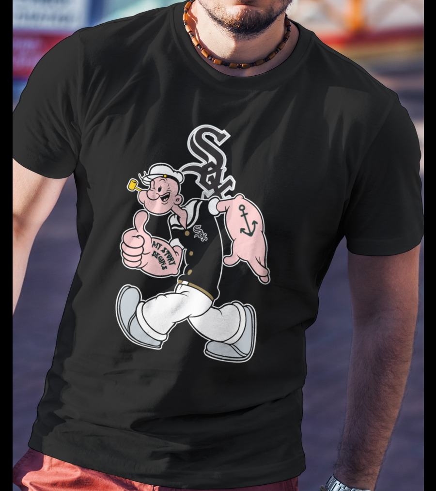 Chicago White Sox Popeye Mashup T-Shirt