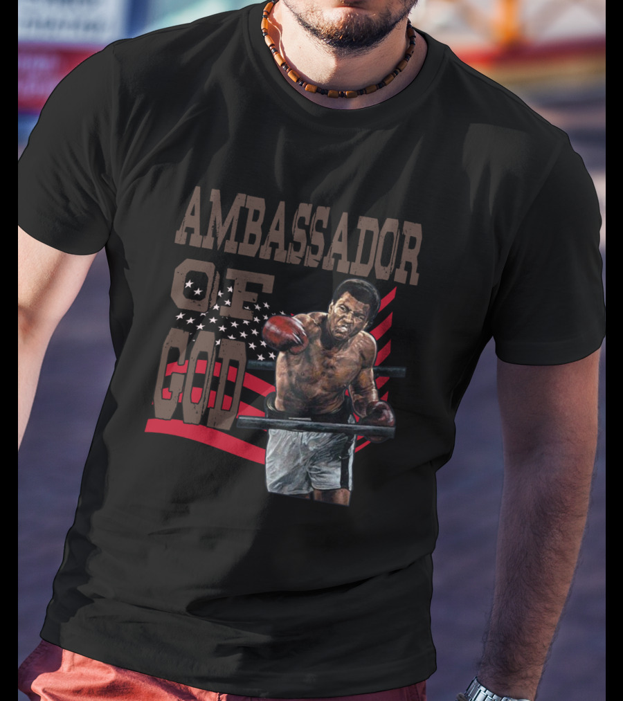 Ambassador Of God Muhammad Ali Boxing Legend T-Shirt