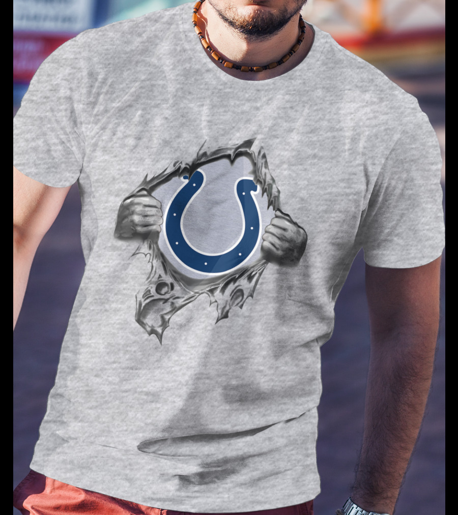 Indianapolis Colts Horseshoe Tearaway T-Shirt