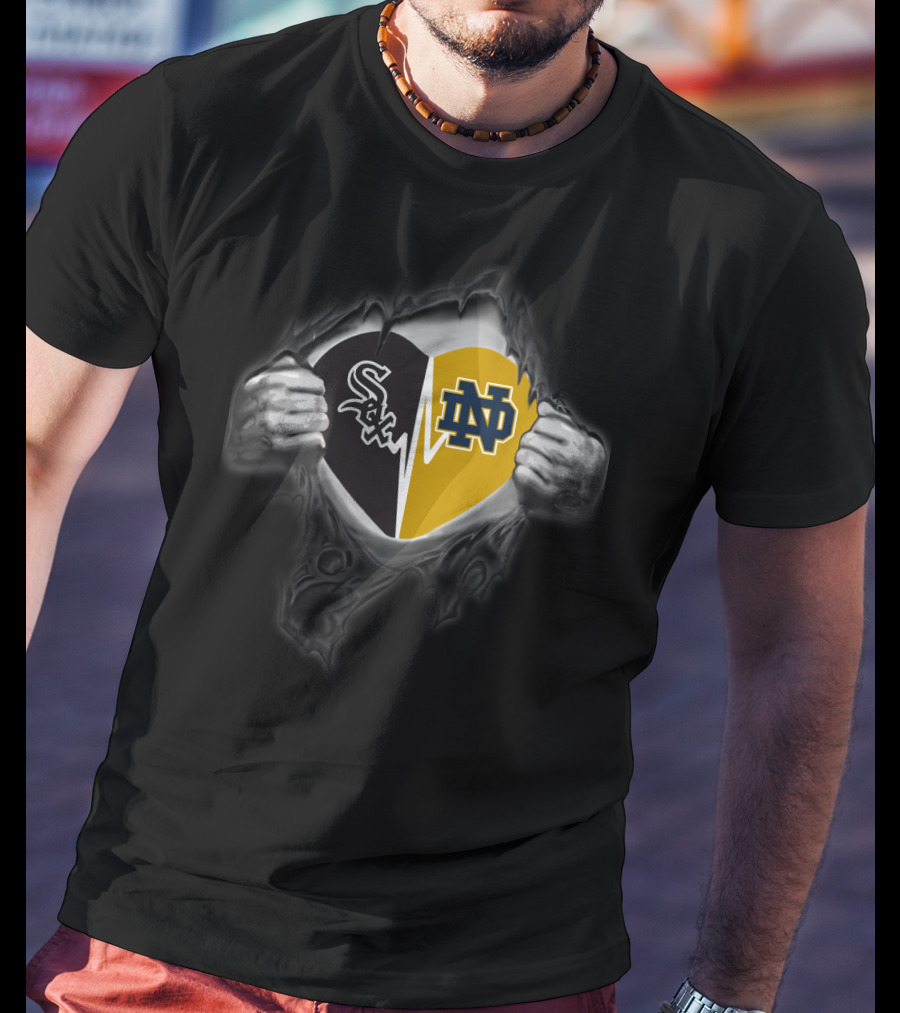 White Sox Nd Heart Tear T-Shirt