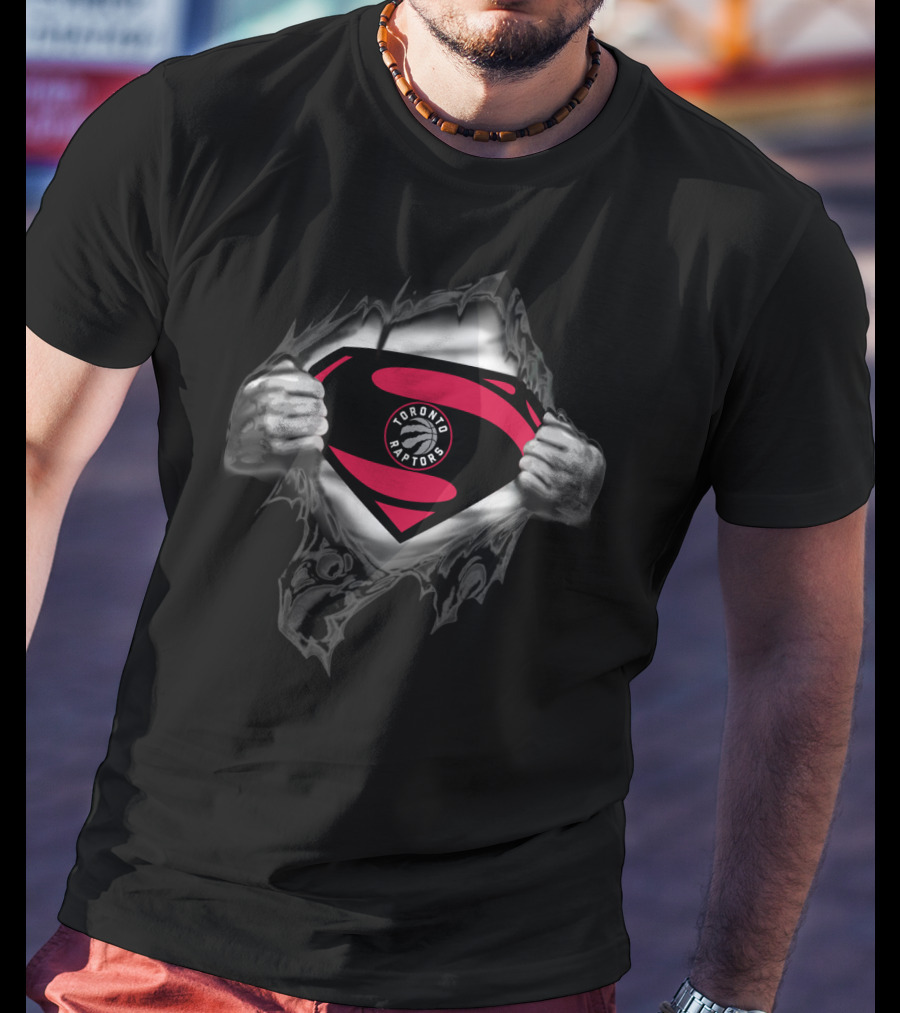 Superman Toronto Raptors T-Shirt