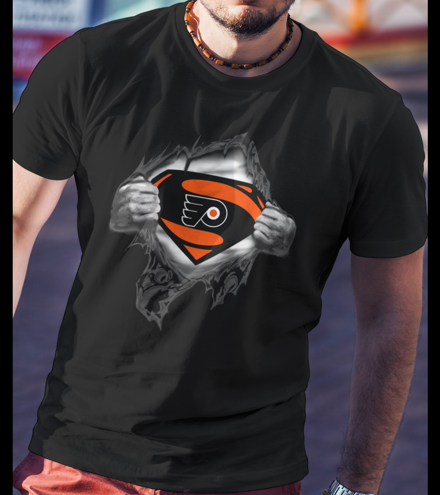 Philadelphia Flyers Superhero Mashup T-Shirt