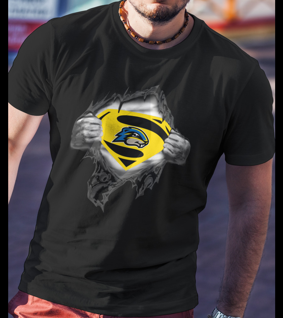 Goucher Gophers Superman Style Emblem 247 T-Shirt