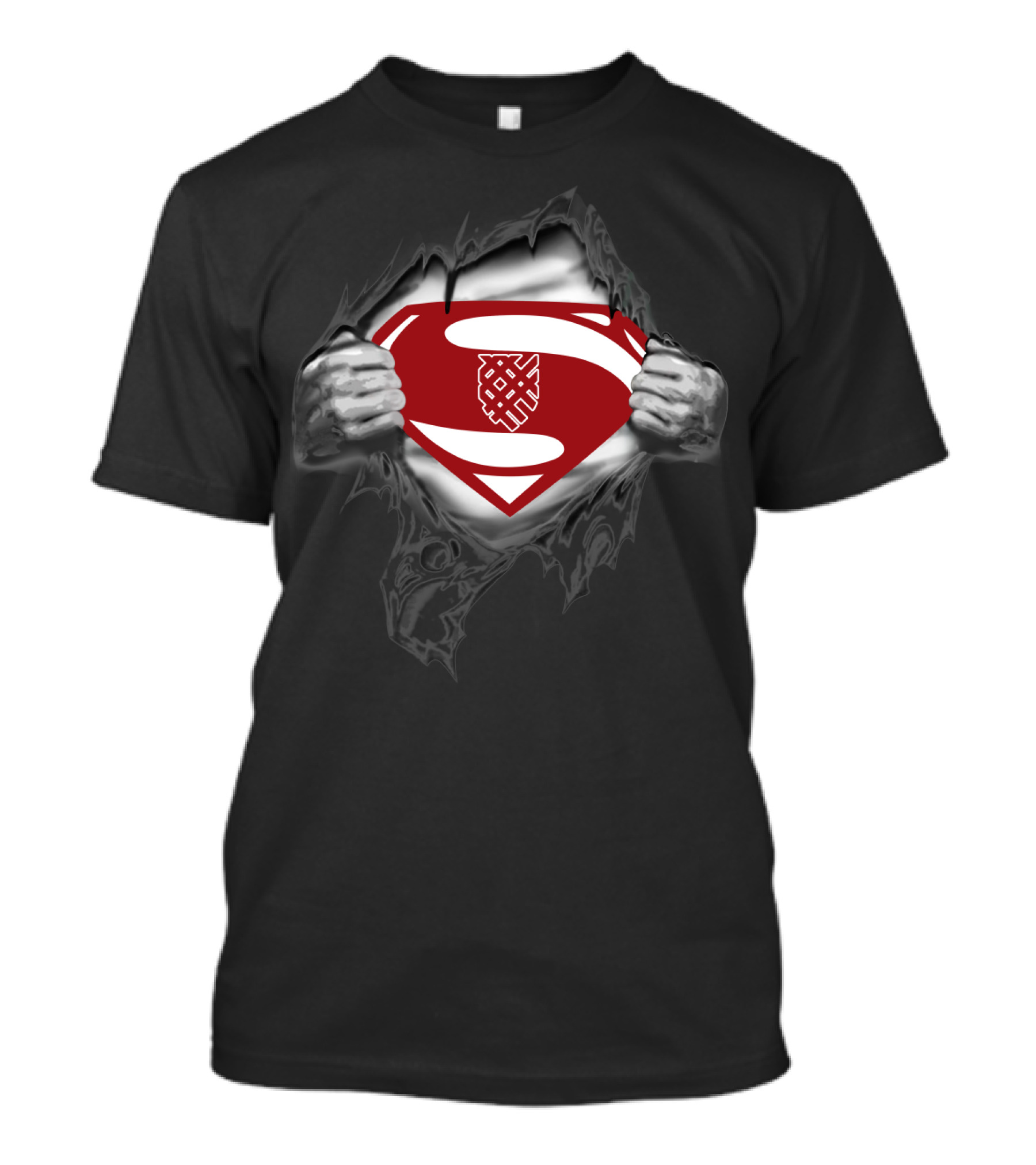 Macalester Shield Emblem Superhero Symbol T-Shirt