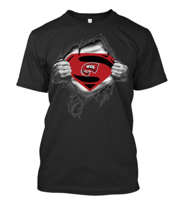 Wku 376 Western Kentucky Hilltoppers Superhero T-Shirt