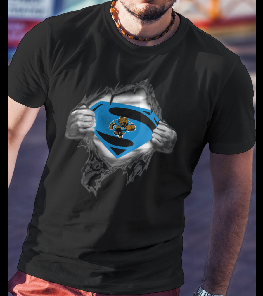 Superman Ucla Bruins Bear Logo Mashup 400 T-Shirt