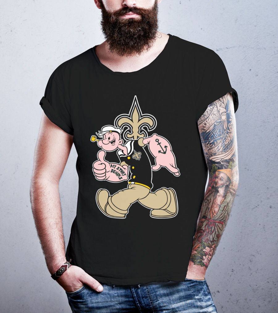 My Story Begins New Orleans Saints T-Shirt