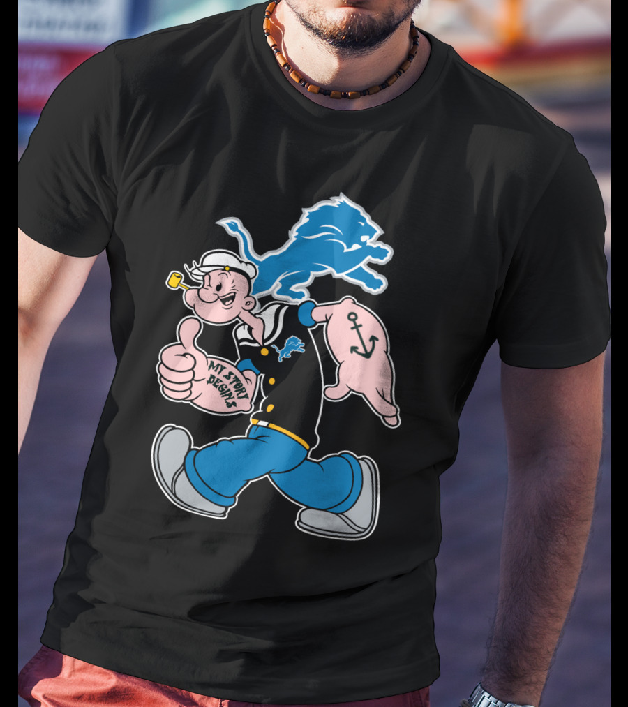 My Story Begins Detroit Lions T-Shirt