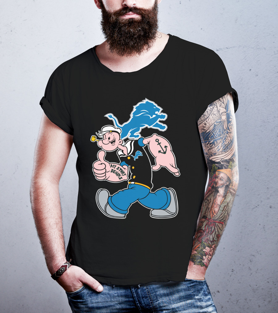 My Story Begins Detroit Lions T-Shirt