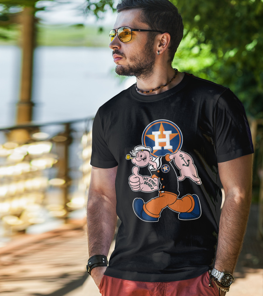 Houston Astros Popeye My Story Begins T-Shirt