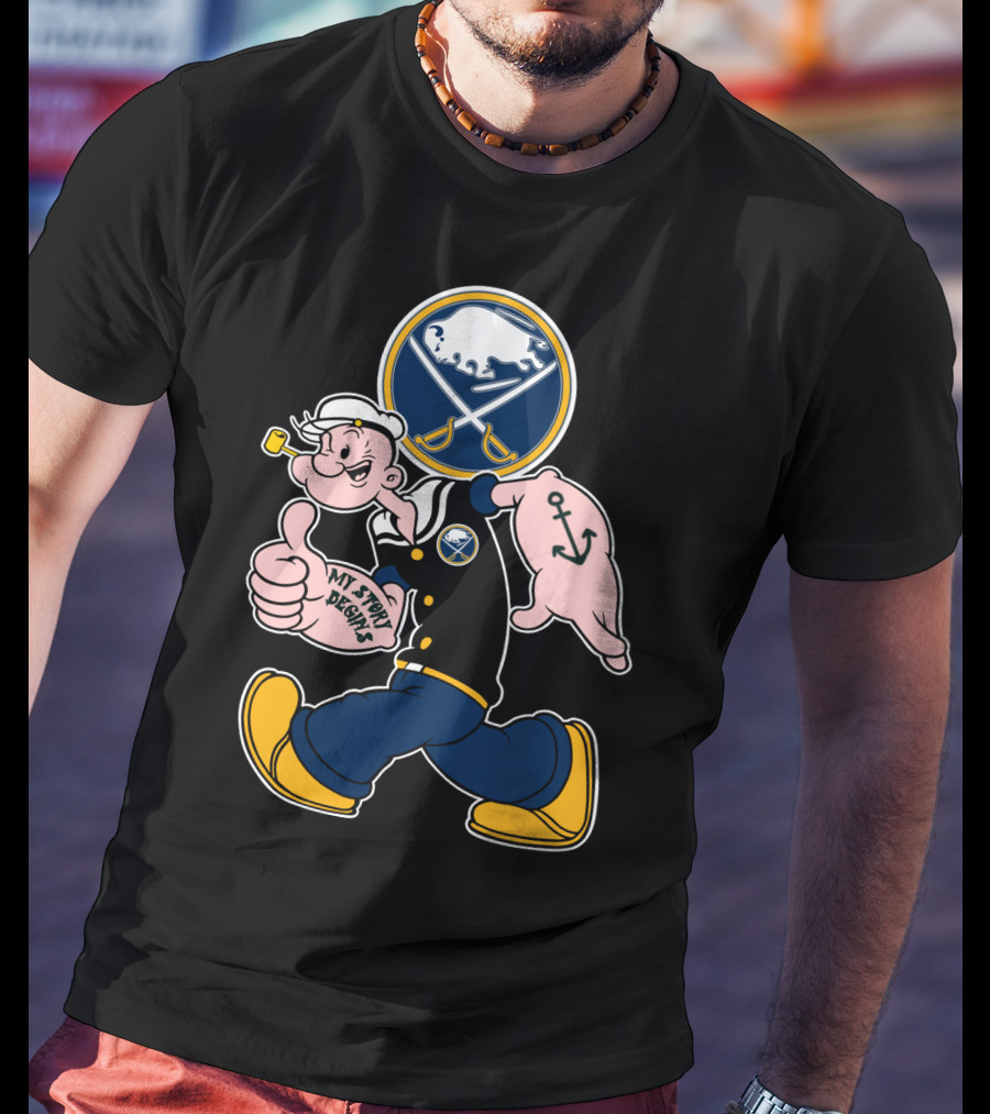 My Story Begins Buffalo Sabres 88 T-Shirt