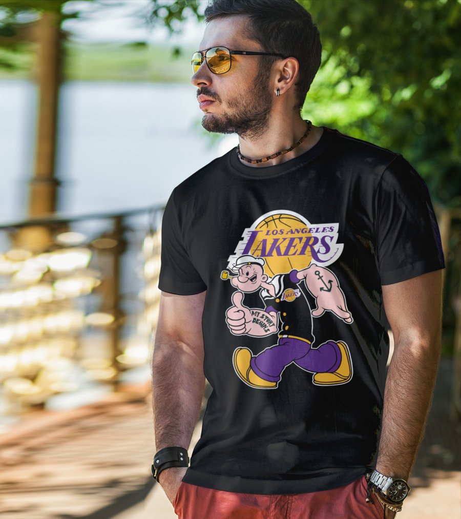 Los Angeles Lakers My Story Begins T-Shirt