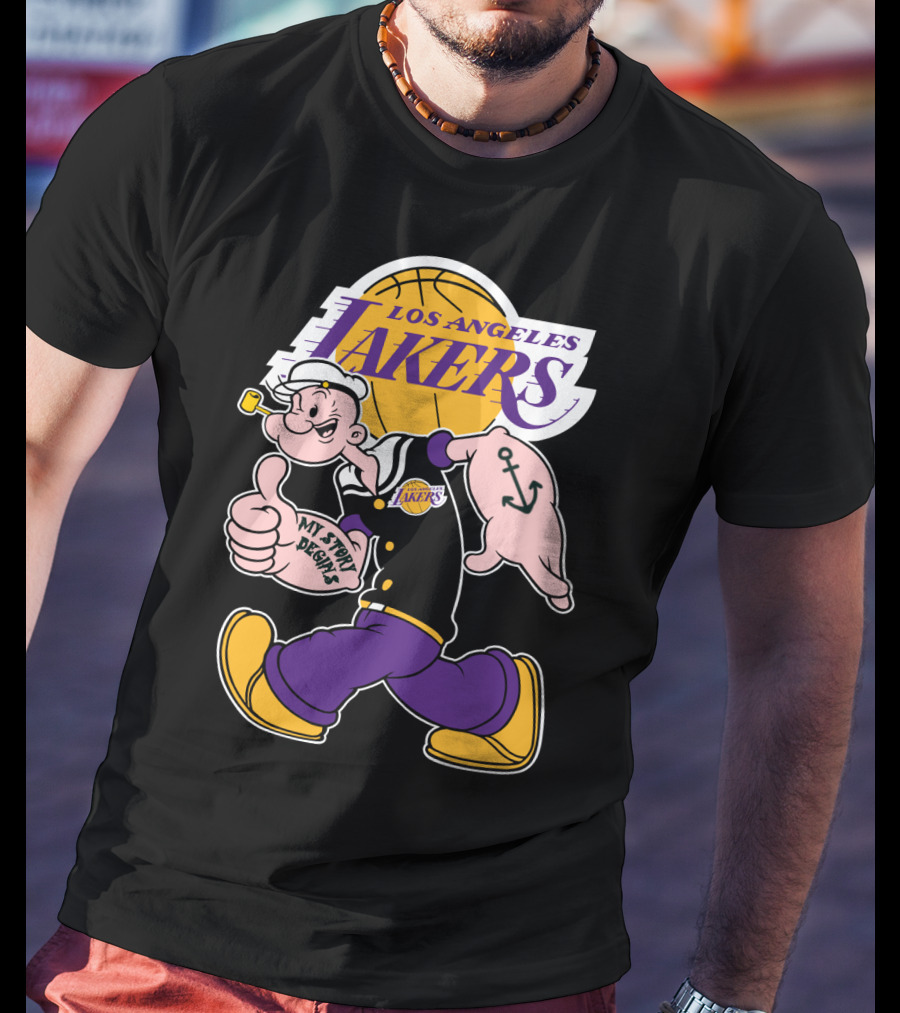 Los Angeles Lakers My Story Begins T-Shirt