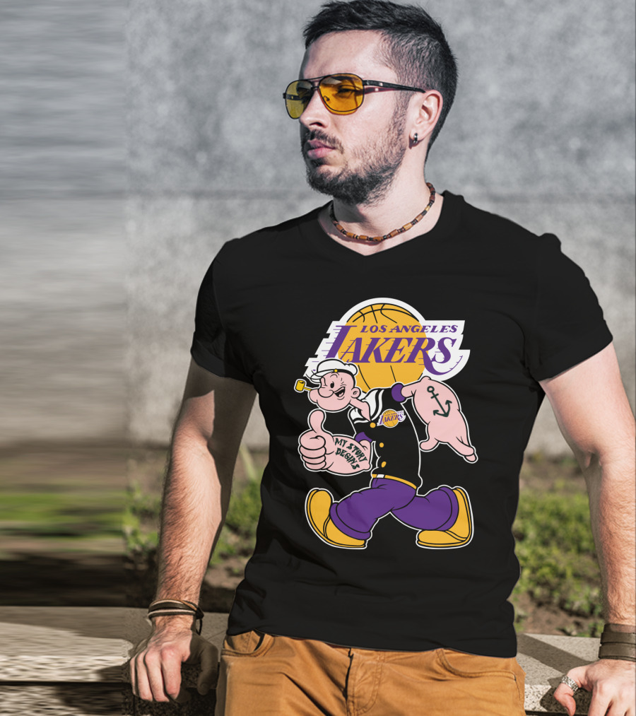 Los Angeles Lakers My Story Begins T-Shirt