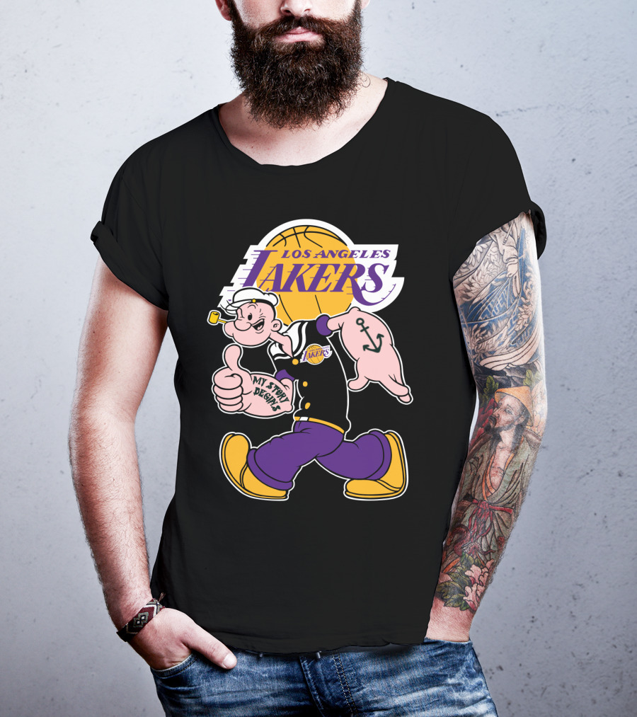 Los Angeles Lakers My Story Begins T-Shirt