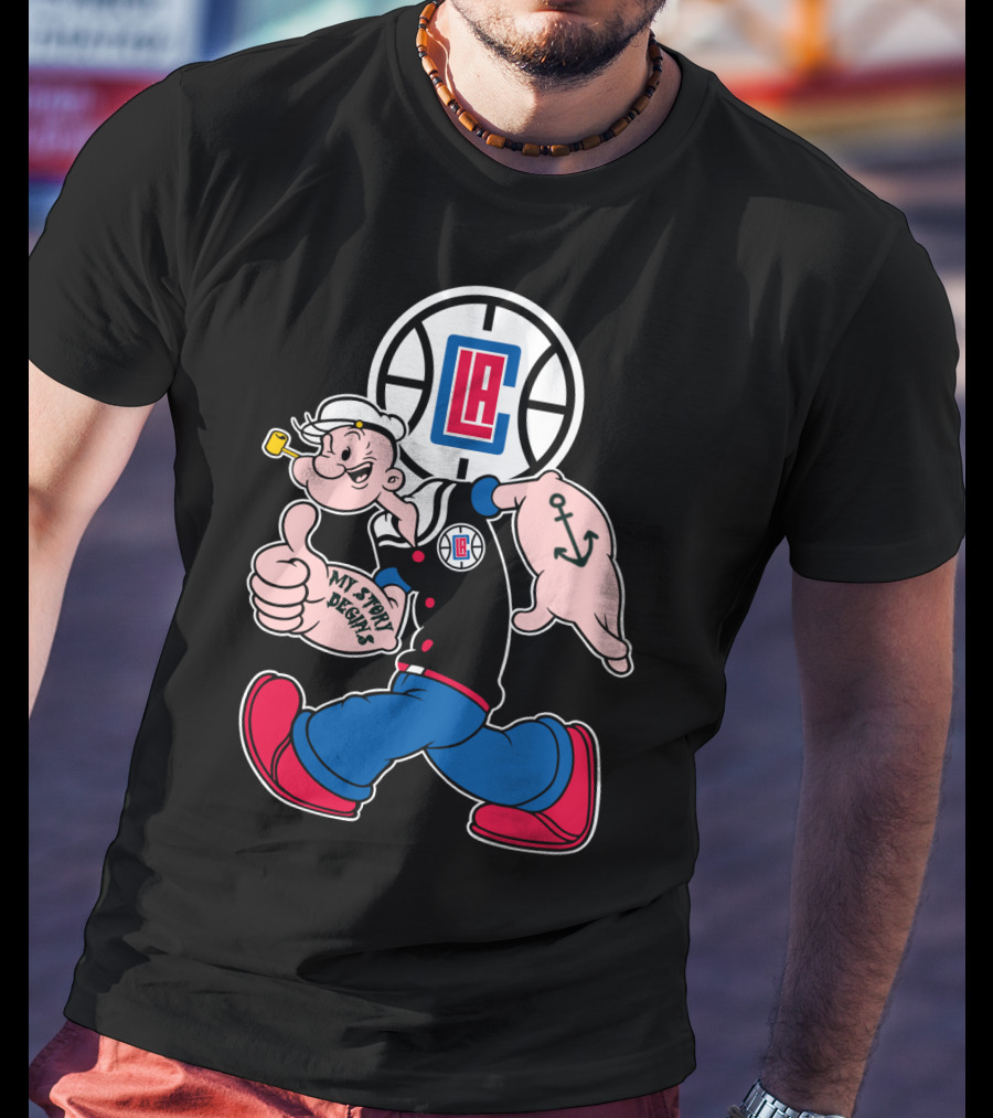 Popeye La Clippers My Story Dennis 110 T-Shirt