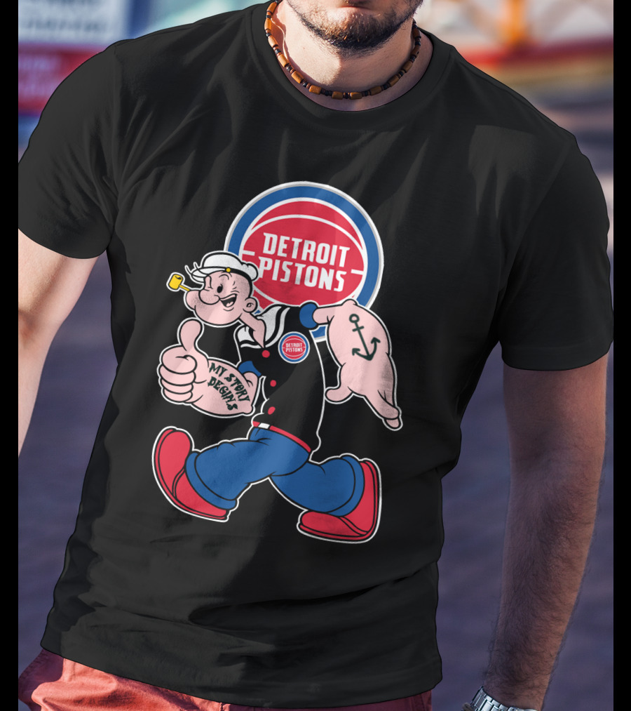 Detroit Pistons My Story Begins 114 T-Shirt