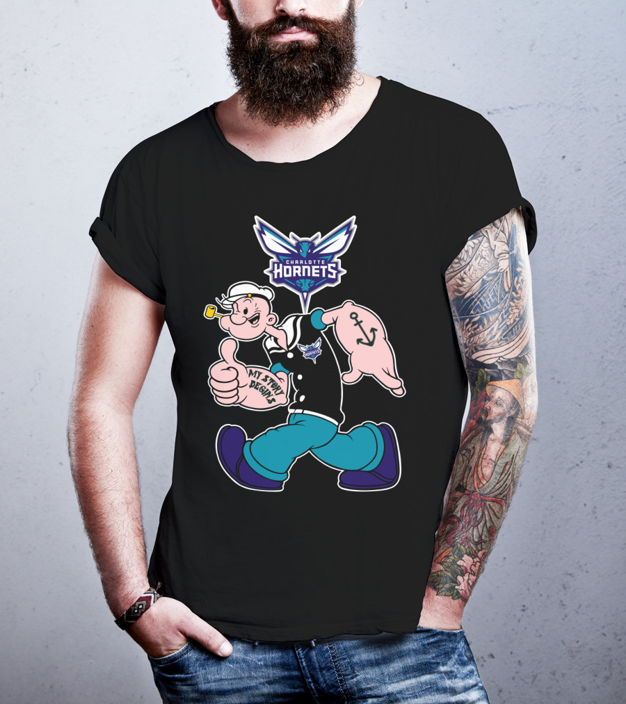 Charlotte Hornets My Story Designs T-Shirt