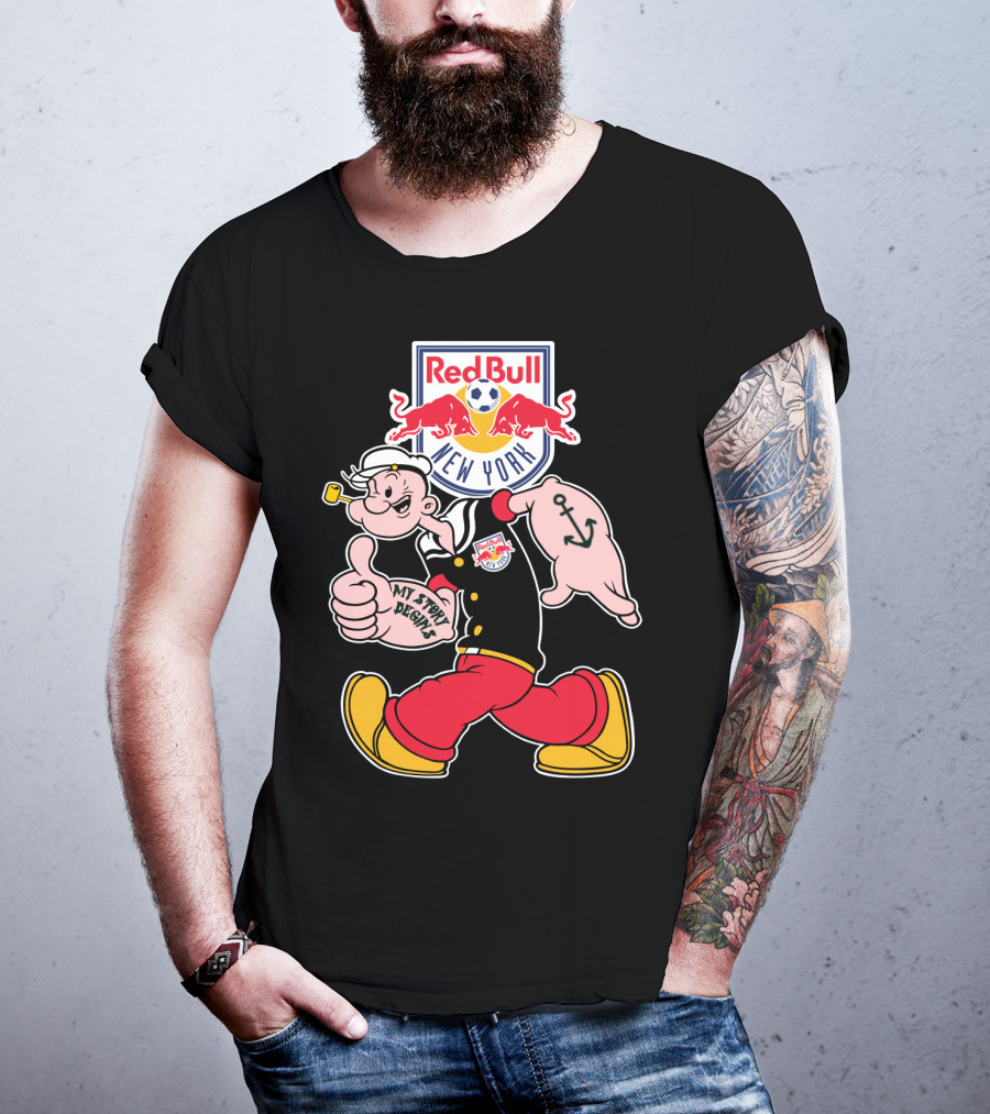 New York Red Bulls Popeye My Story Begins T-Shirt