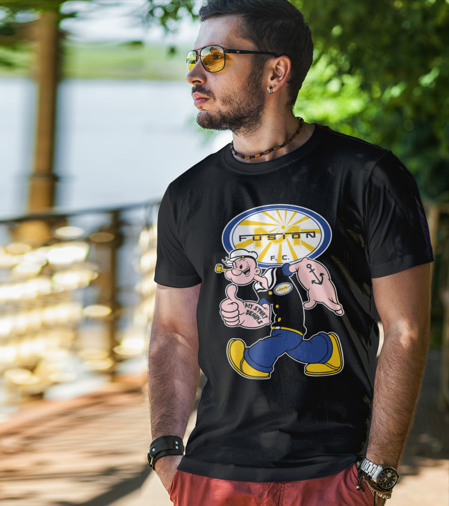 Fusion F.c. 137 Miami My Story Begins Anchor Sailor Character T-Shirt