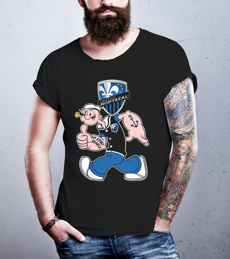 Tous Pour Gagner Impact Montreal My Story Designs T-Shirt