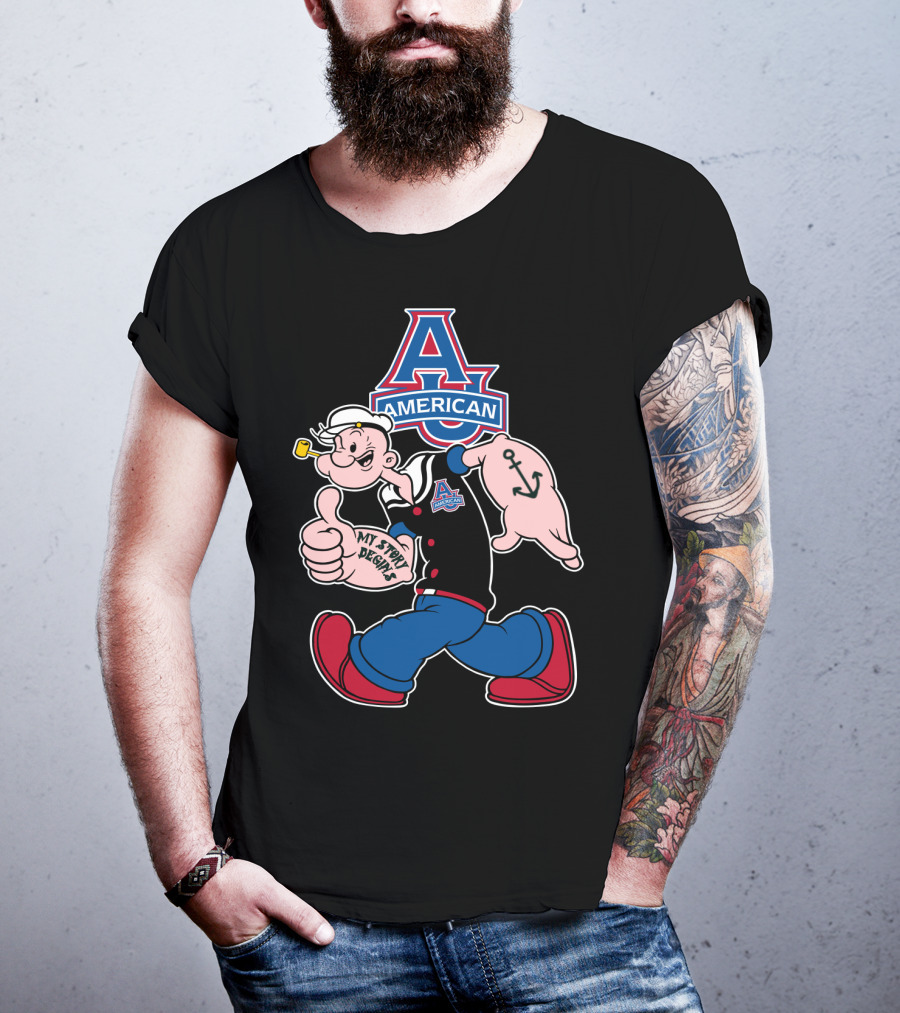 American Eagles Popeye My Story Begins Anchor T-Shirt