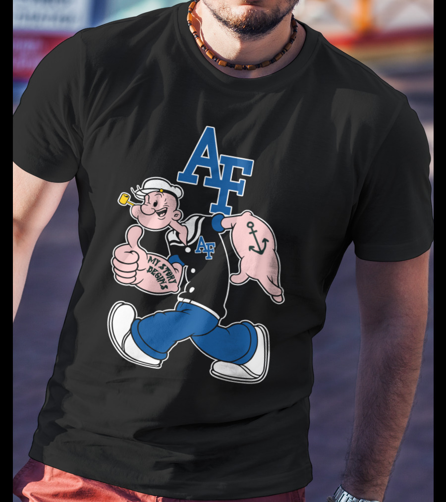 Af Air Force Falcons My Story Begins T-Shirt