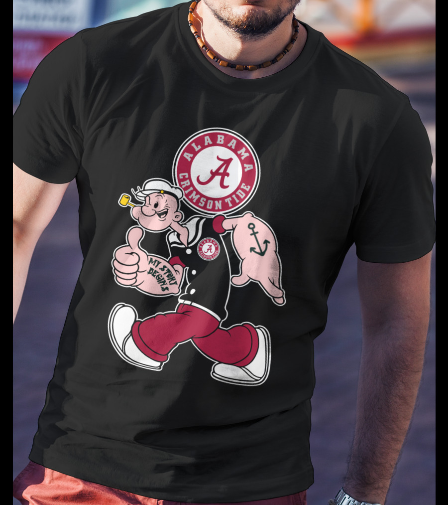 Alabama Crimson Tide My Story Begins T-Shirt