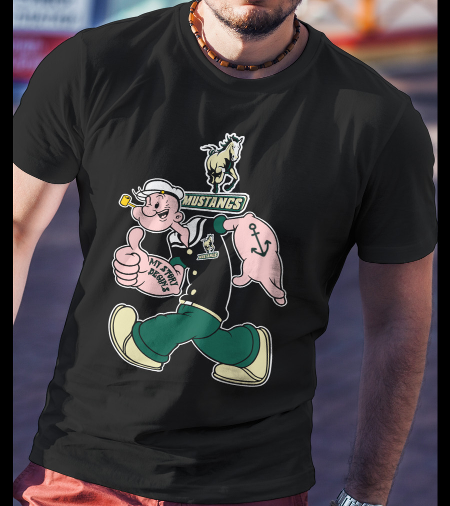 My Story Designs Cal Poly Mustangs T-Shirt