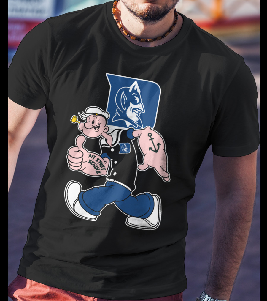 Duke Blue Devils My Story Begins T-Shirt