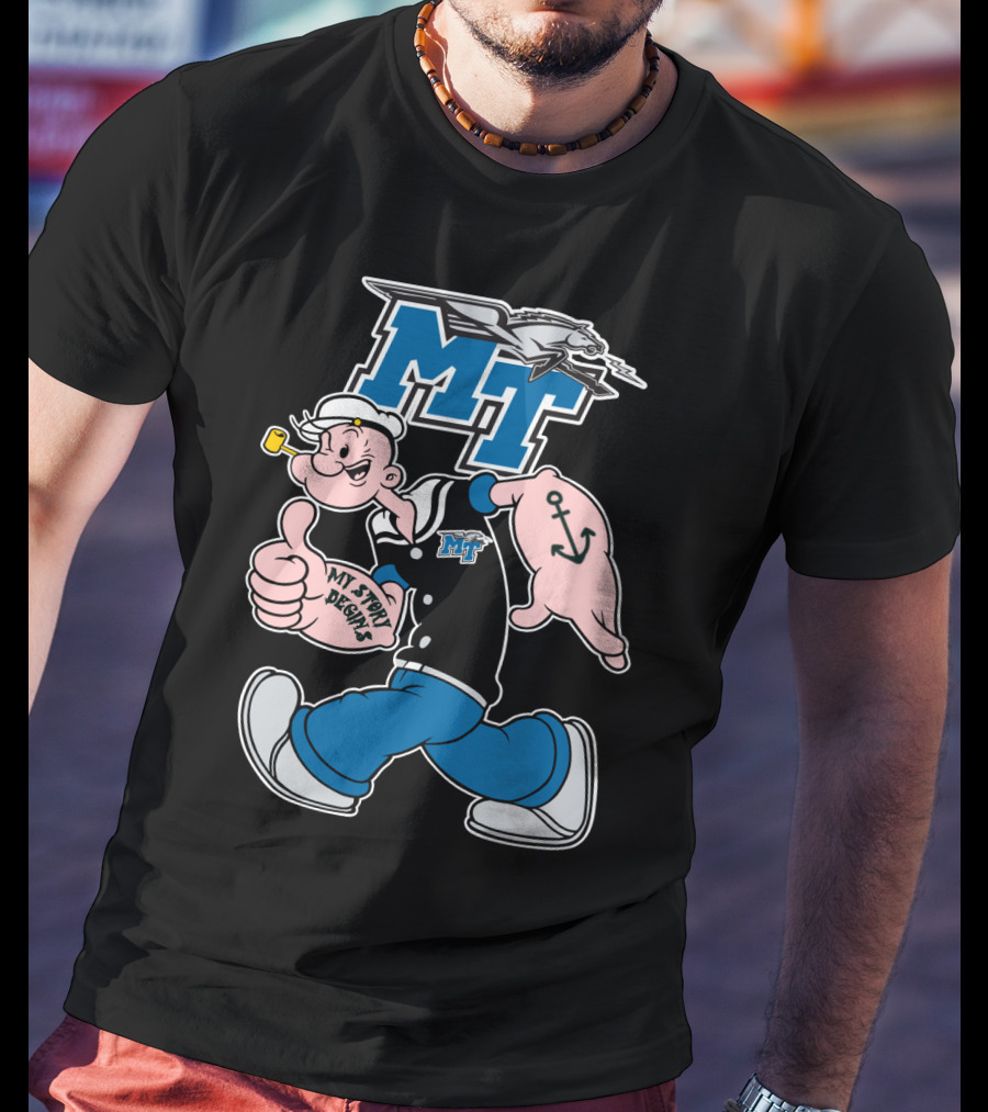 Mt 224 Middle Tennessee Blue Raiders My Story Begins T-Shirt