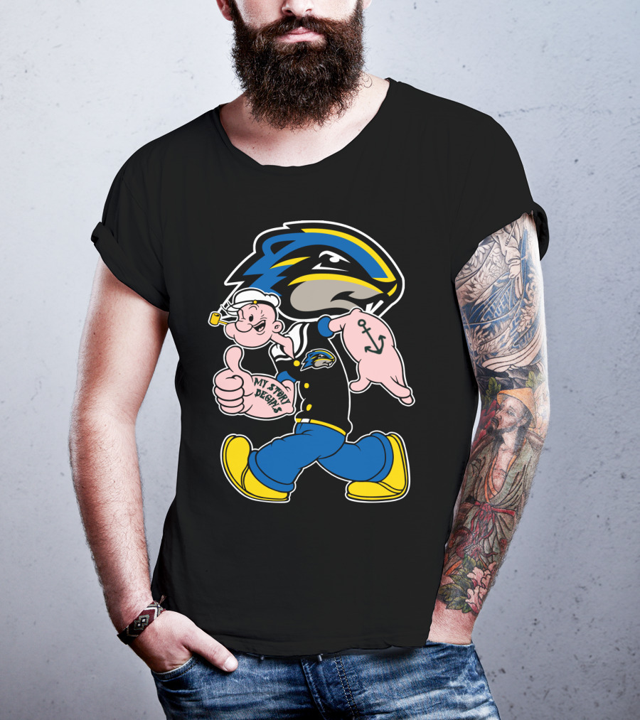 Goucher Gophers My Story Begins Walker With Anchor Tattoo T-Shirt