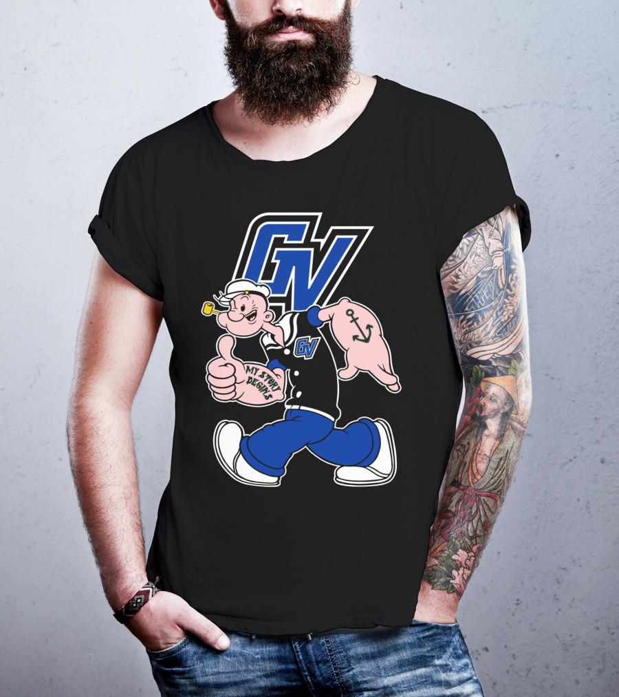 Gv Grand Valley State Lakers My Story Begins T-Shirt