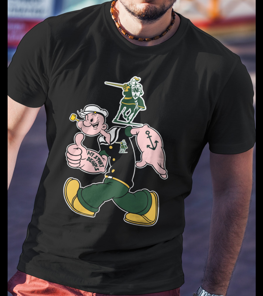 St Norbert Green Knights My Story Begins Snc T-Shirt